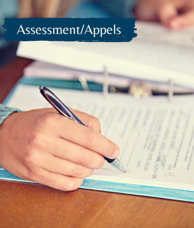 ASSESSMENT/APPELS