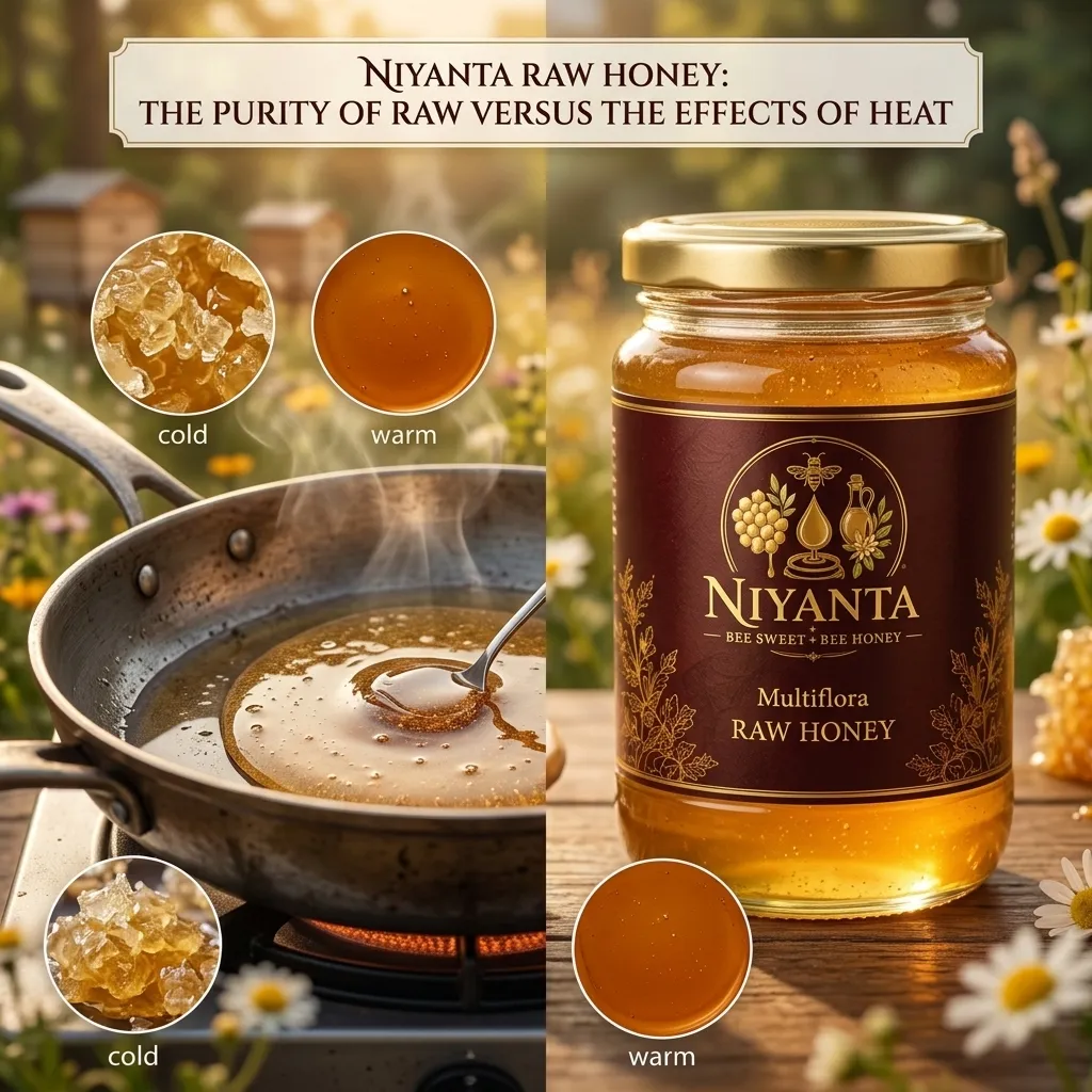 Cooking with Honey: How Heat Affects the Molecular Structure of Nectar