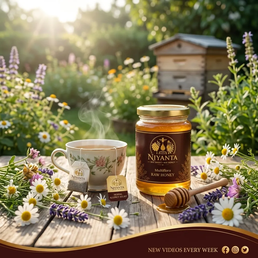 Raw Honey for Allergy Relief: Can Local Pollen Help Your Hay Fever?